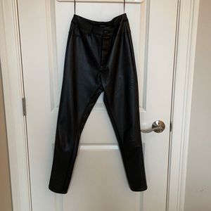 Leather pants